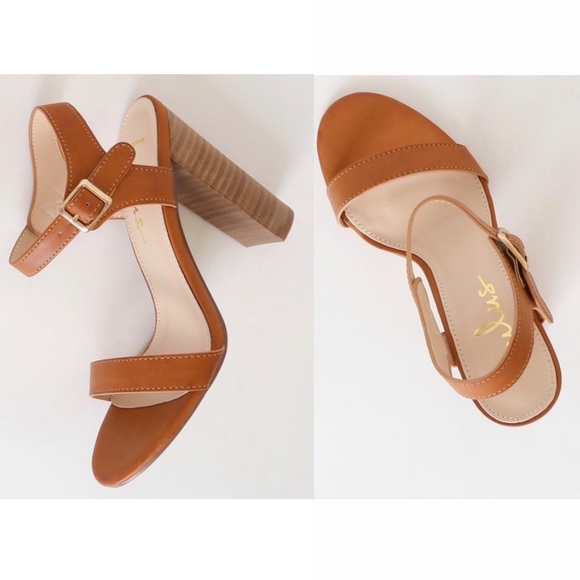 NWT Nude High Heels Sandals Block Heel Ankle Strap - Picture 3 of 6